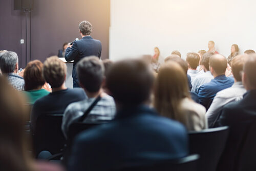 event conference scientific audience participant unrecognized vi